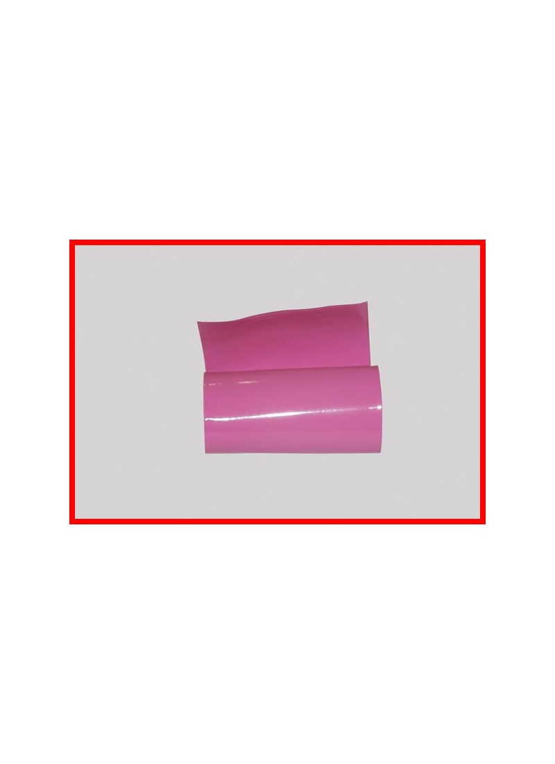 Tubo termorestringente per pacco batterie mm 63x500 rosa 