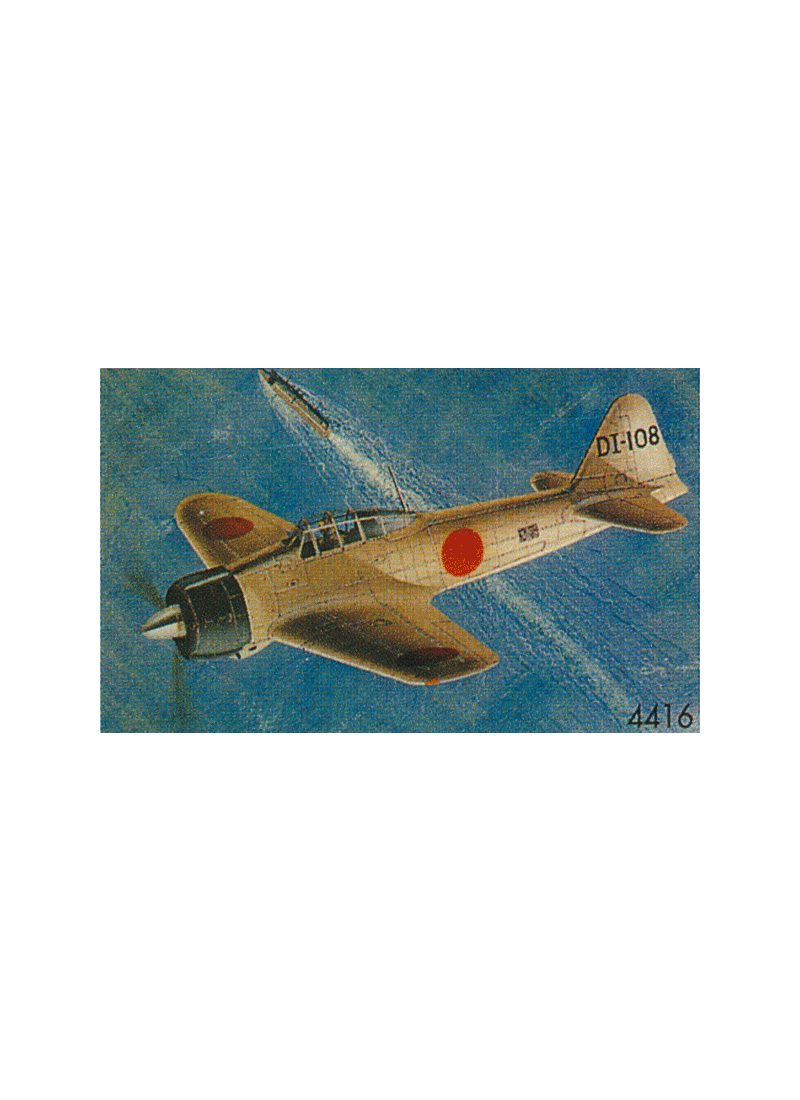 Aeroplano 1/144 Mitsubishi A6M2 Betty "Academy-Minicraft"