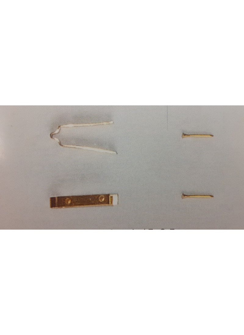 cerniere timone mm 6x21x4 - Quantità 8