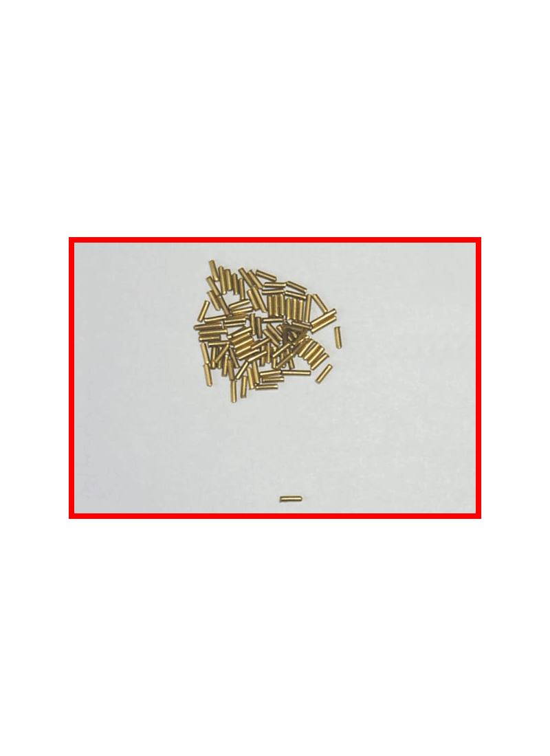 Perni in ottone  mm 1x5 (Vespucci art. 741) - Quantità 10