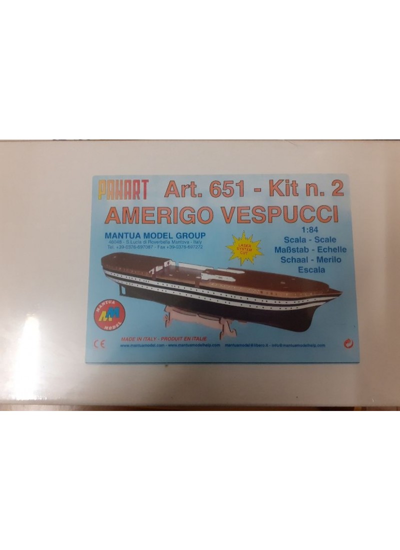 Amerigo Vespucci - Scala 1:84 - Kit n°2