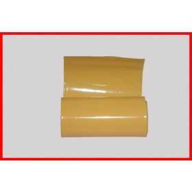 Tubo termorestringente per pacco batterie mm 63x500 giallo