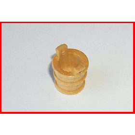 Secchiello in bosso mm 8x9 - Quantità 5